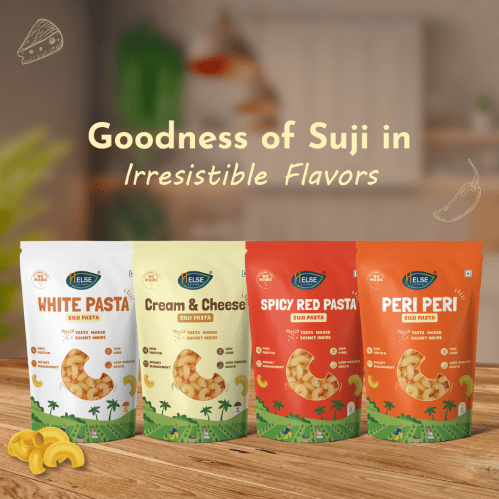 Cream n cheese Suji Pasta 499x499px